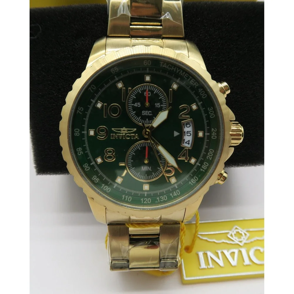 Invicta Specialty Gold Veloquence Men's Watch - 47mm, Gold (69793) New